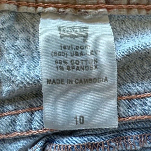 Levi’s Low Rise 542 Capris - Picture 2 of 7